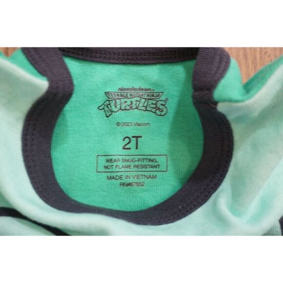 Nickelodeon Teenage Mutant Ninja Turtles Pajama Set - Size 2T, NWT - Picture 3 of 9
